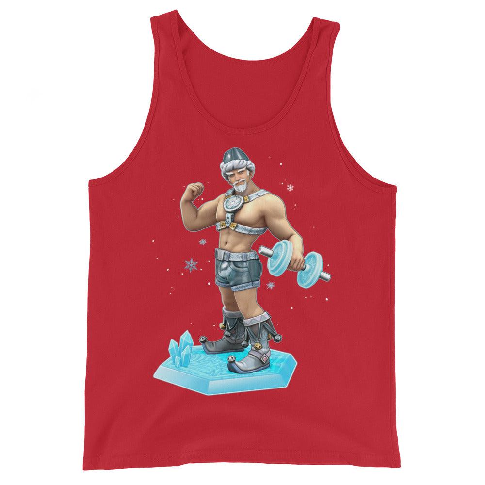 Jacked Frost (Tank Top)-Christmas Tank Tops-Swish Embassy