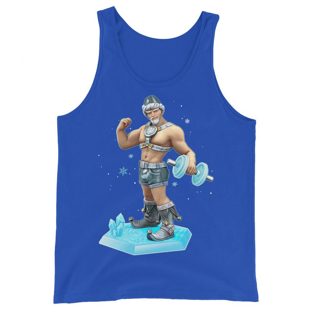 Jacked Frost (Tank Top)-Christmas Tank Tops-Swish Embassy