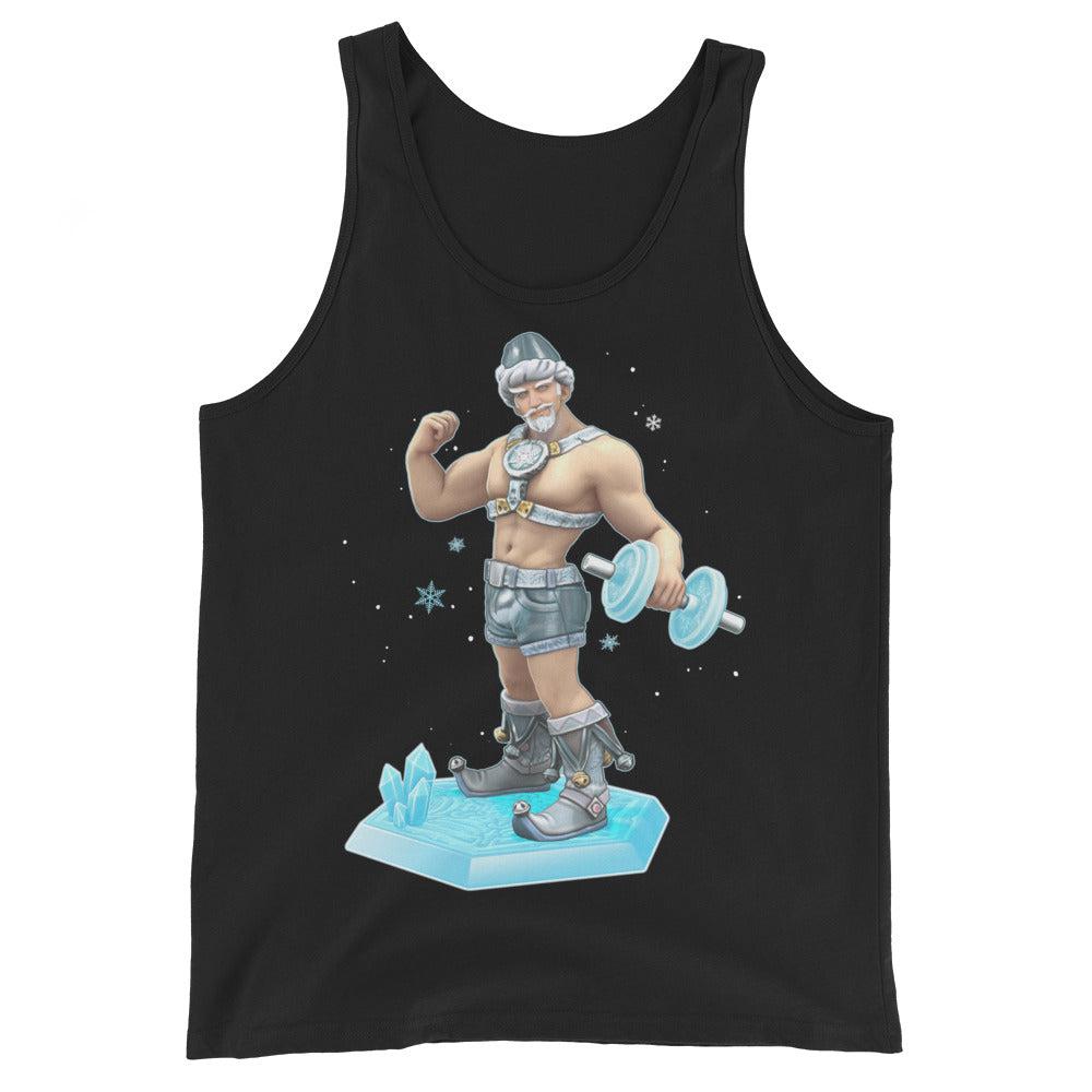Jacked Frost (Tank Top)-Christmas Tank Tops-Swish Embassy