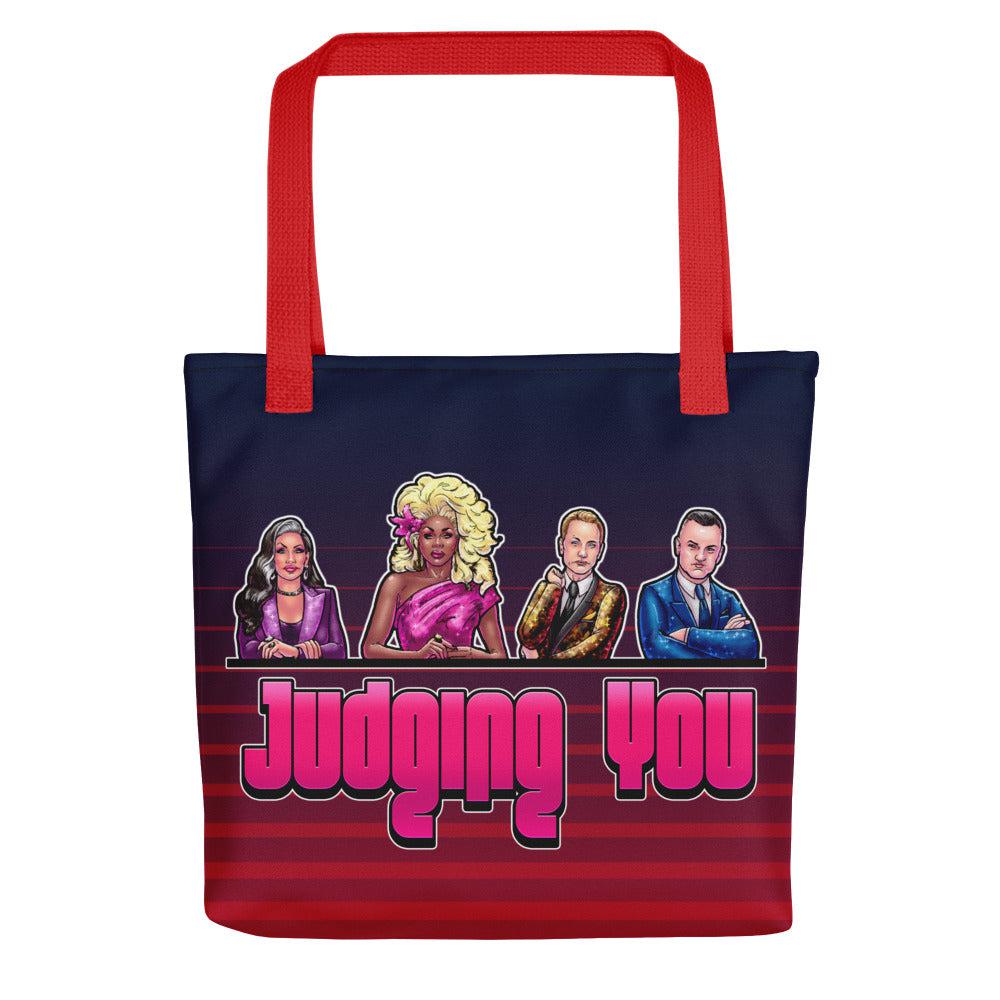 Judging You (Tote bag)-Bags-Swish Embassy