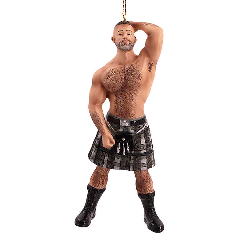 Kilt Bear(Ornament)-Ornament-Swish Embassy
