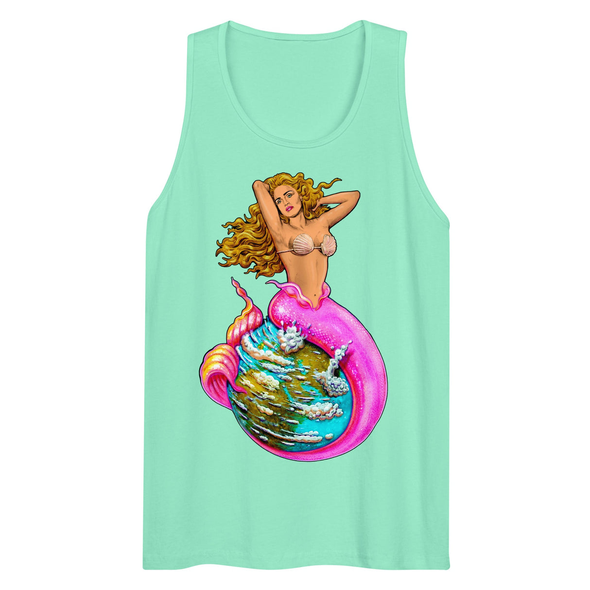 La Isla Sirena (Tank Top)-Tank Top-Swish Embassy