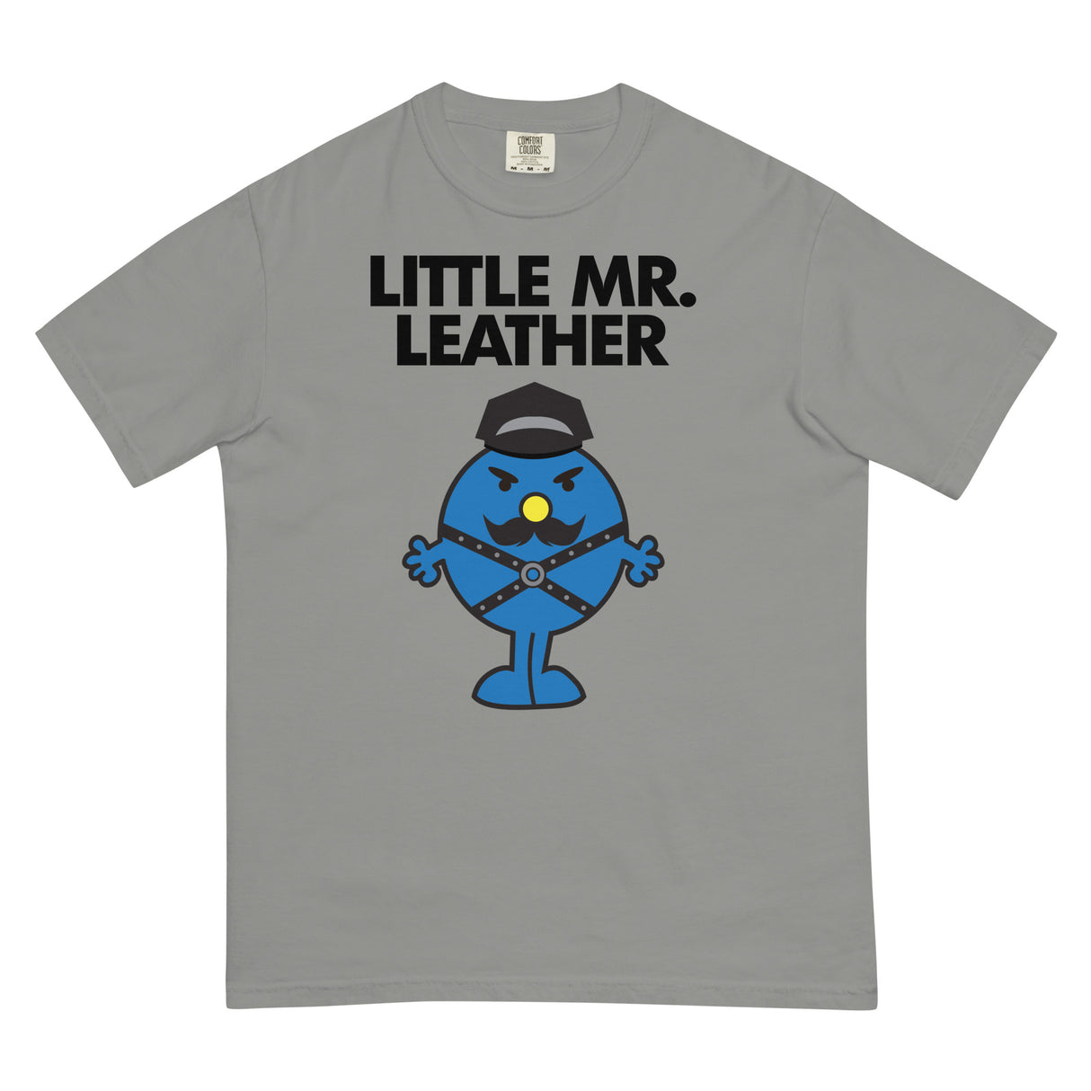 Little Mr. Leather (Boxy Tee)-Boxy T-Shirt-Swish Embassy