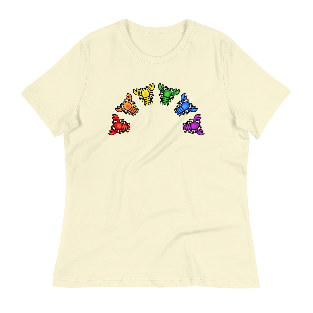 Lobster Pride (Women's Relaxed T-Shirt)-Women's T-Shirts-Swish Embassy