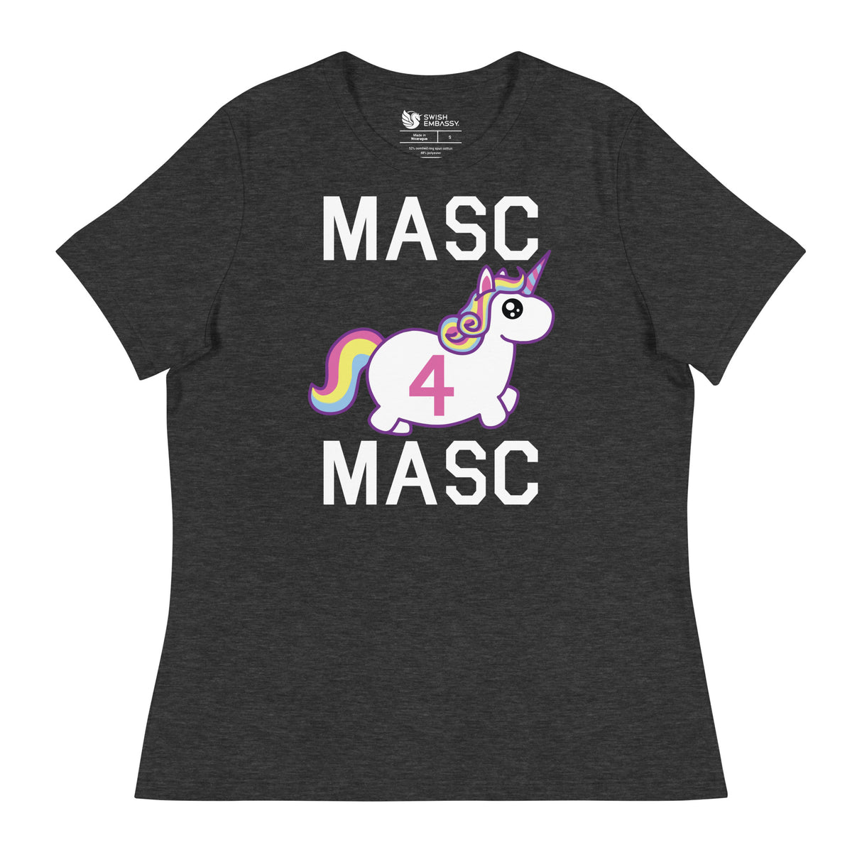 MASC4MASC (Women's Relaxed T-Shirt)-Women's T-Shirts-Swish Embassy