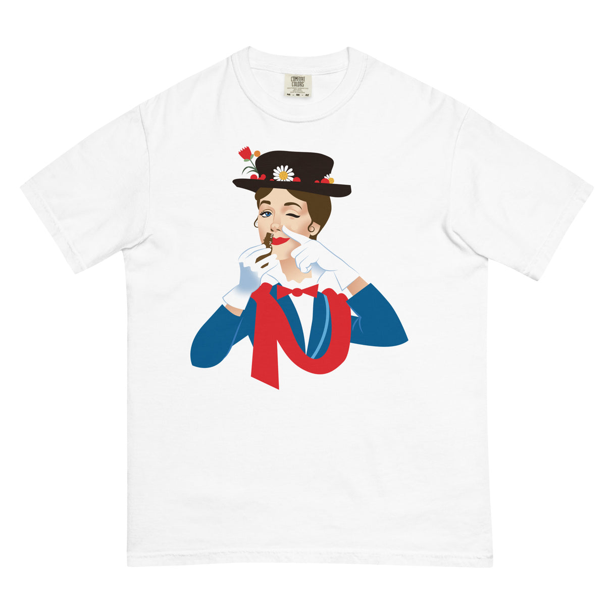 Mary Poppers (Boxy Tee)-Boxy T-Shirt-Swish Embassy