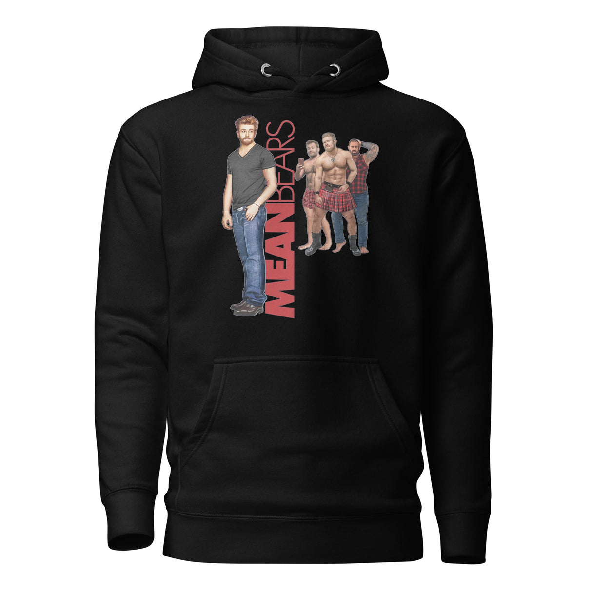 Mean Bears (Hoodie)-Hoodie-Swish Embassy