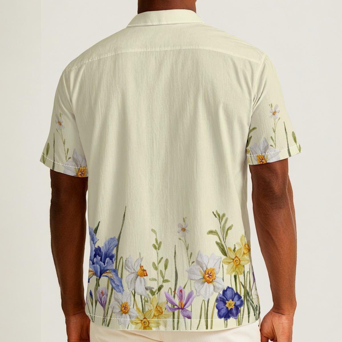 Morning Sunshine (Cotton Button Shirt)-Cotton Button Shirt-Swish Embassy