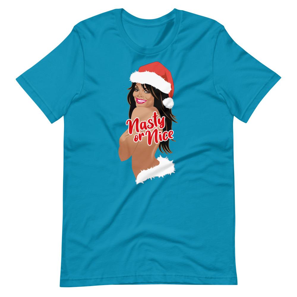 Nasty or Nice-Christmas T-Shirts-Swish Embassy