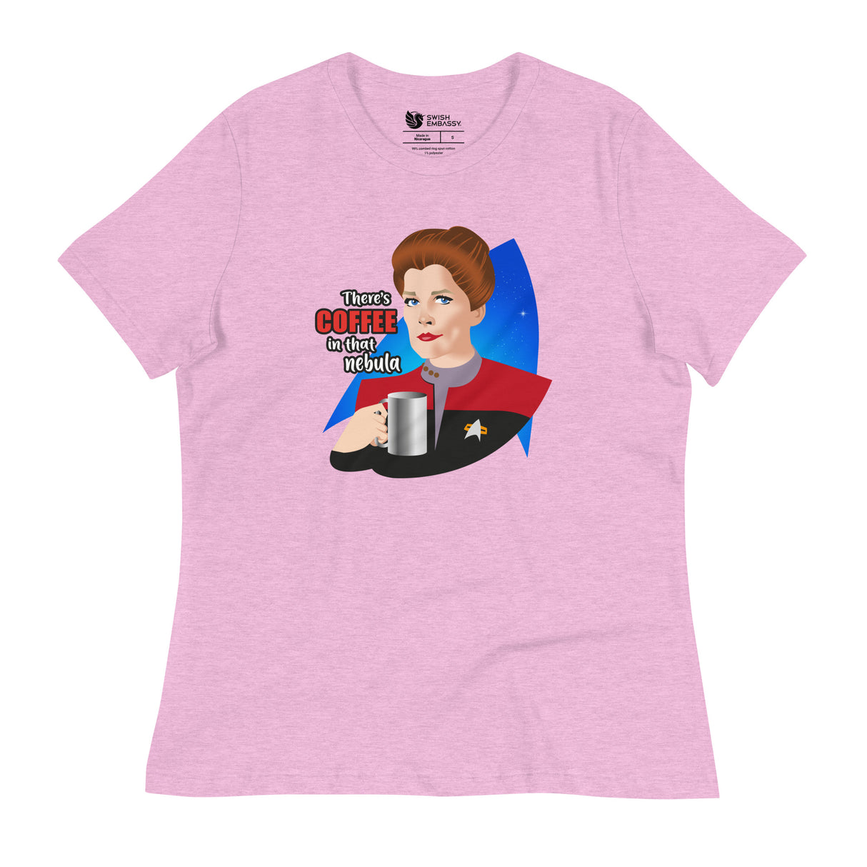 Nebula (Women's Relaxed T-Shirt)-Women's T-Shirts-Swish Embassy