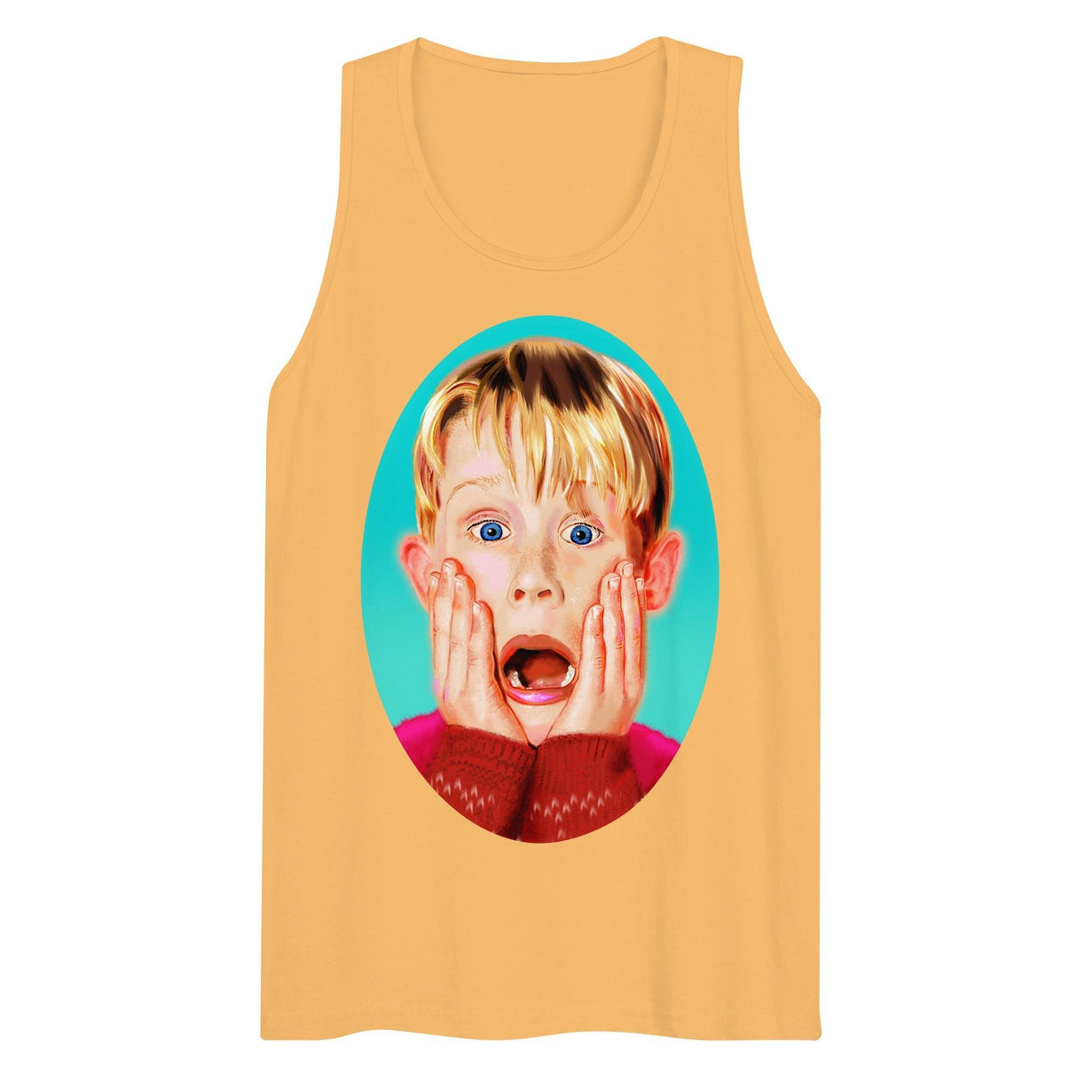 OMG (Tank top)-Christmas Tank Tops-Swish Embassy