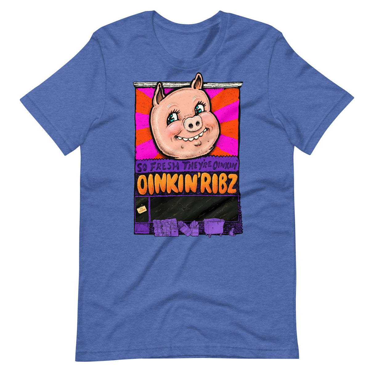 Oinkin Ribs-T-Shirts-Swish Embassy