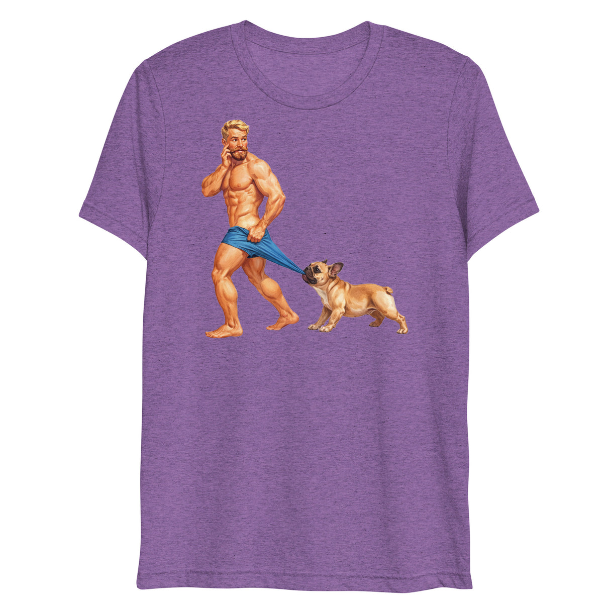 Pardon my Frenchie (Triblend)-Triblend T-Shirt-Swish Embassy