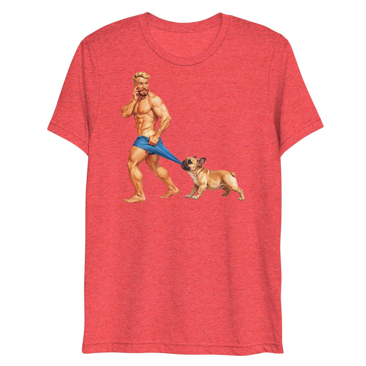 Pardon my Frenchie (Triblend)-Triblend T-Shirt-Swish Embassy