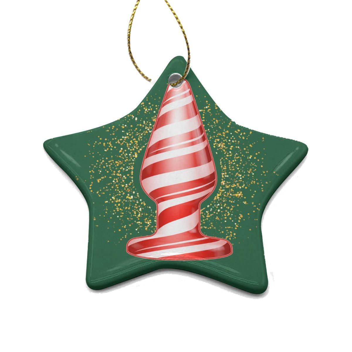 Perppermint Plug (Ceramic Holiday Keepsake)-Ceramic Holiday Keepsake-Swish Embassy