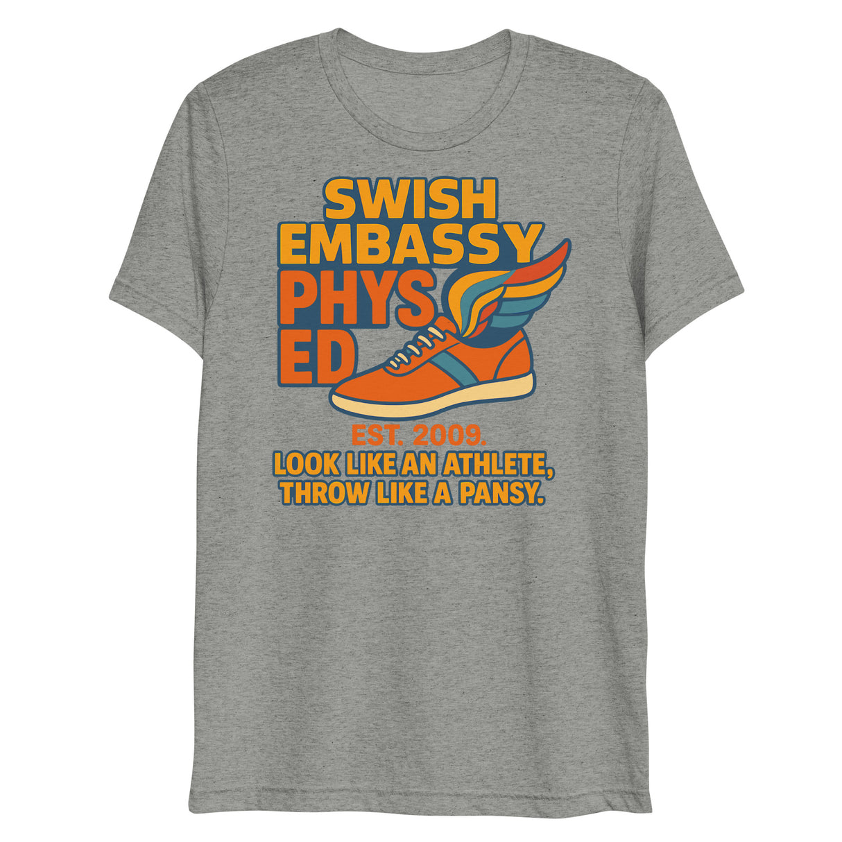 Phys Ed (Triblend)-Triblend T-Shirt-Swish Embassy