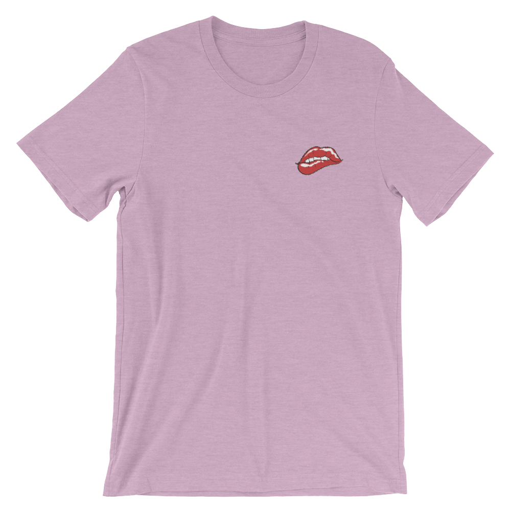 Pop Lust (Embroidered T-Shirt)-Embroidered T-Shirts-Swish Embassy