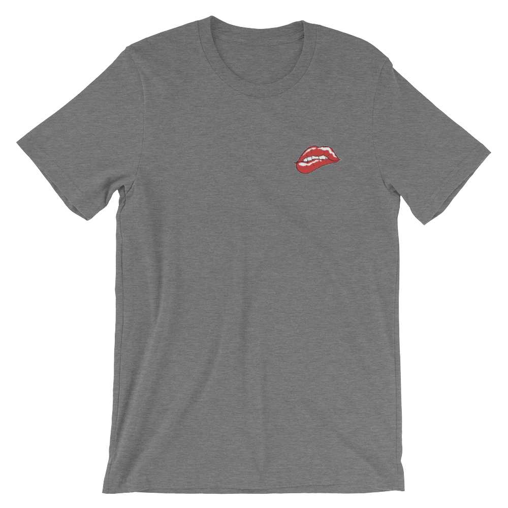 Pop Lust (Embroidered T-Shirt)-Embroidered T-Shirts-Swish Embassy
