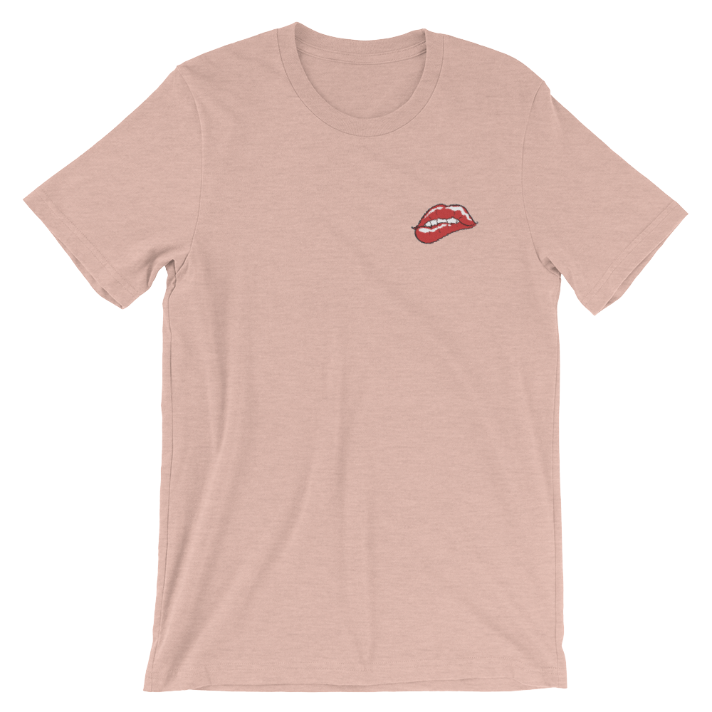 Pop Lust (Embroidered T-Shirt)-Embroidered T-Shirts-Swish Embassy