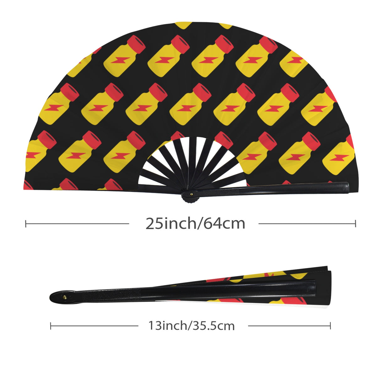 Poppers (Folding Clack Fan)-Folding Fans-Swish Embassy