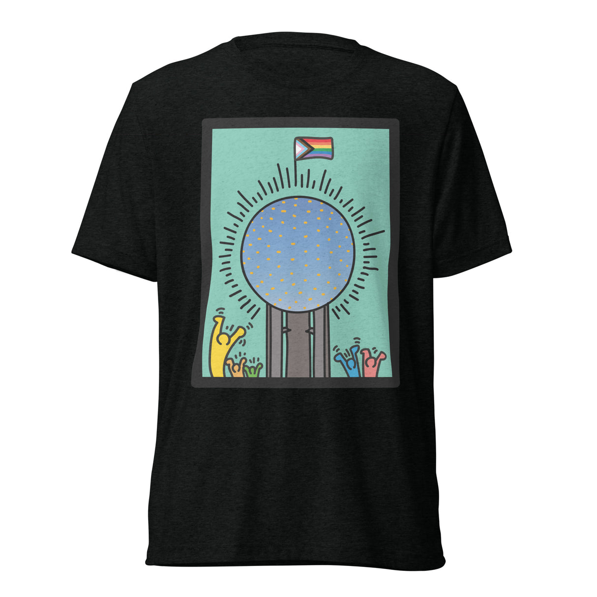 Pride Around the World (Triblend)-Triblend T-Shirt-Swish Embassy