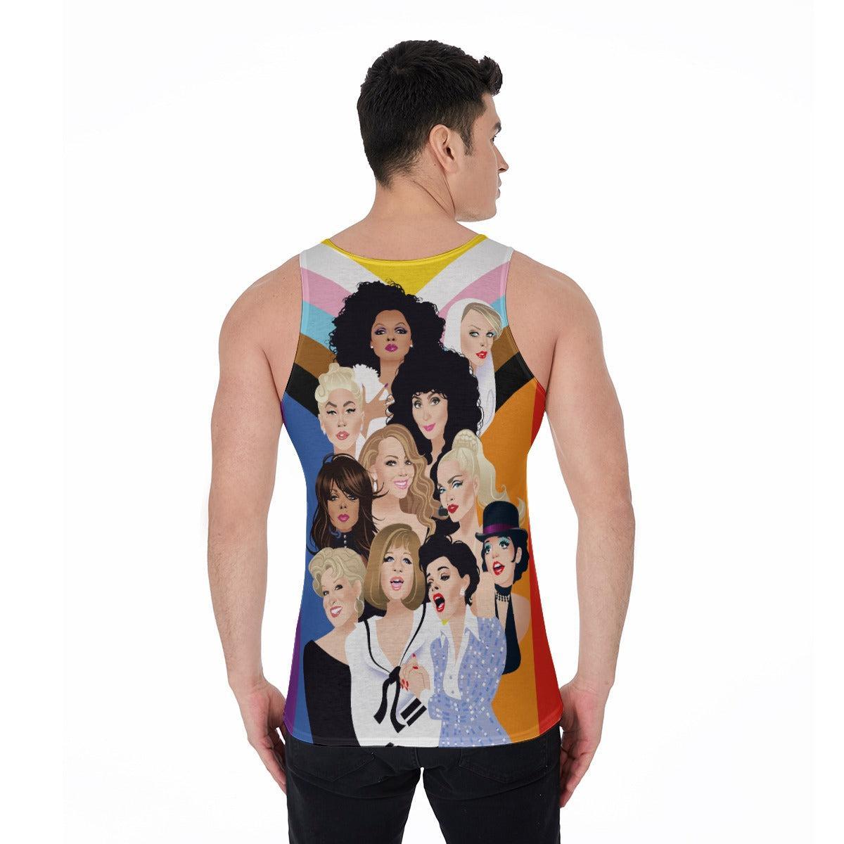 Pride Divas (Allover Tank Top)-Allover Tank Top-Swish Embassy