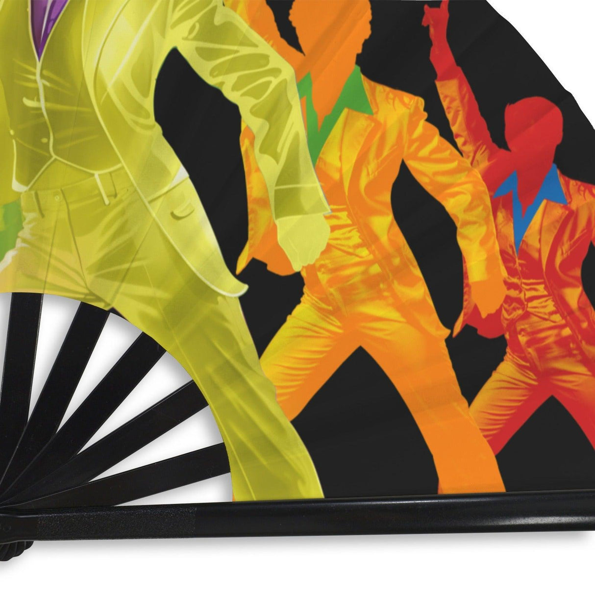 Pride Inferno (Folding Clack Fan)-Folding Fans-Swish Embassy