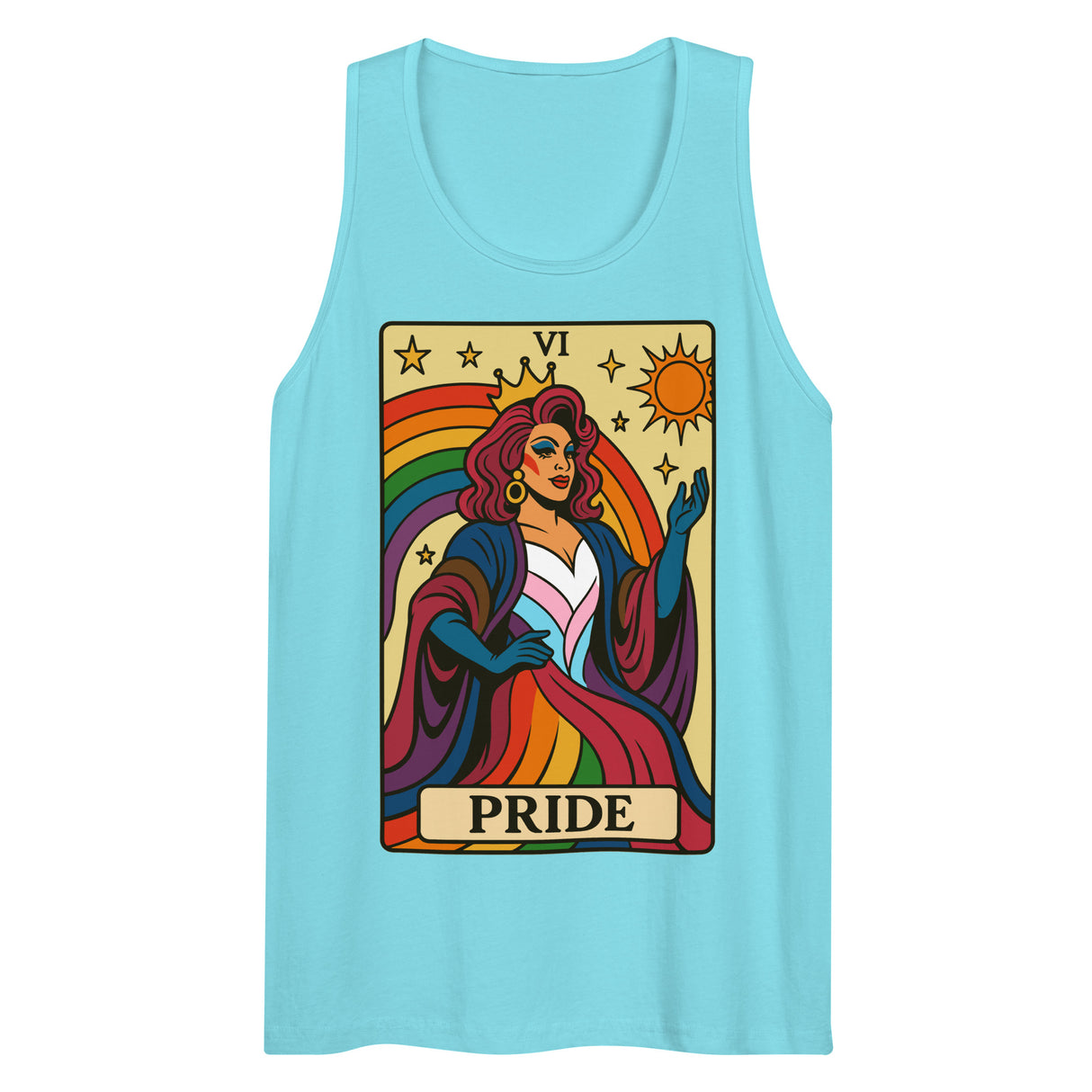 Pride Tarot (Tank Top)-Tank Top-Swish Embassy