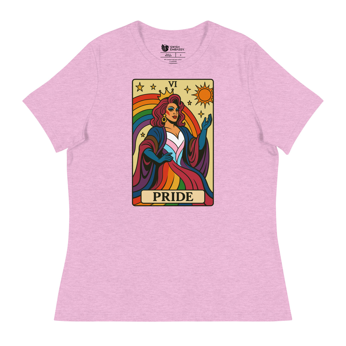 Pride Tarot (Women's Relaxed T-Shirt)-Women's T-Shirts-Swish Embassy