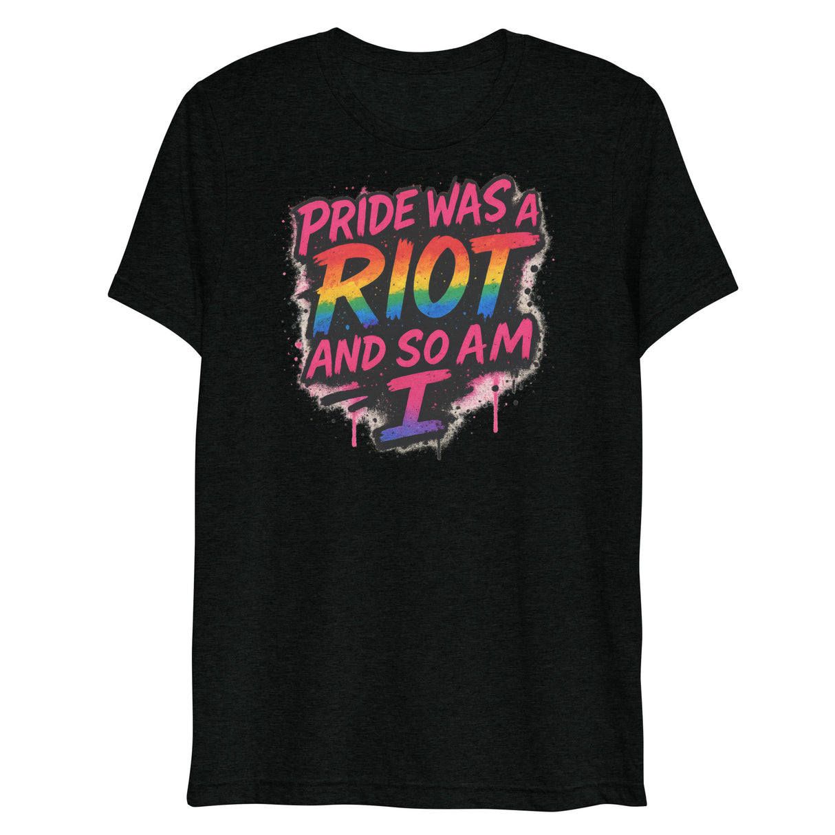 Pride Was a Riot (Triblend)-Triblend T-Shirt-Swish Embassy