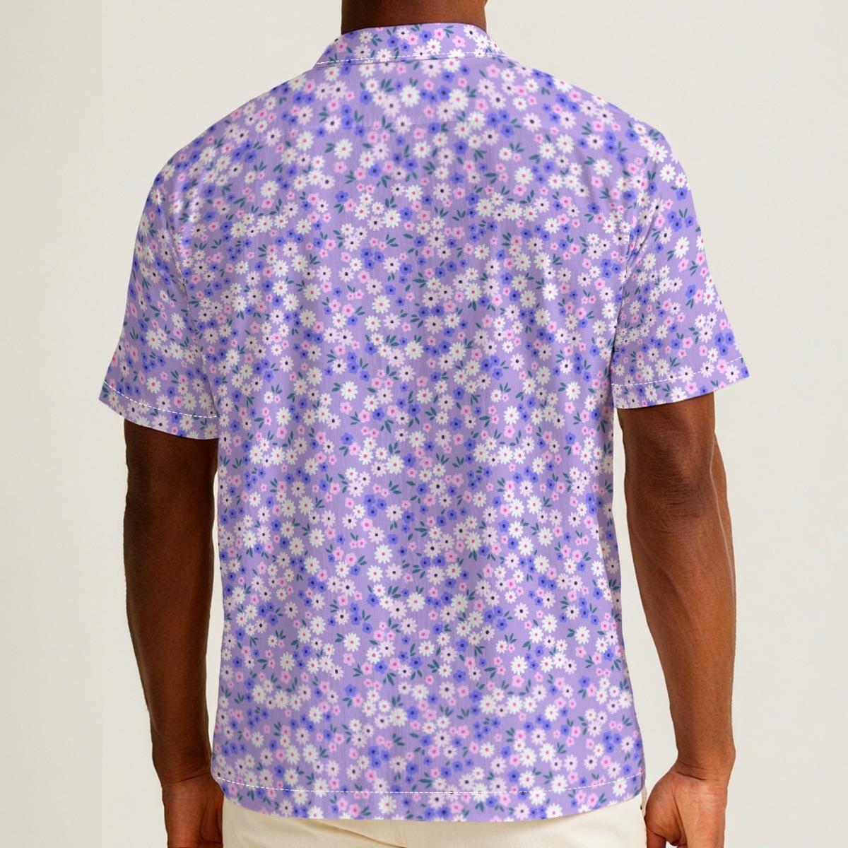 Purple Glory (Cotton Button Shirt)-Cotton Button Shirt-Swish Embassy