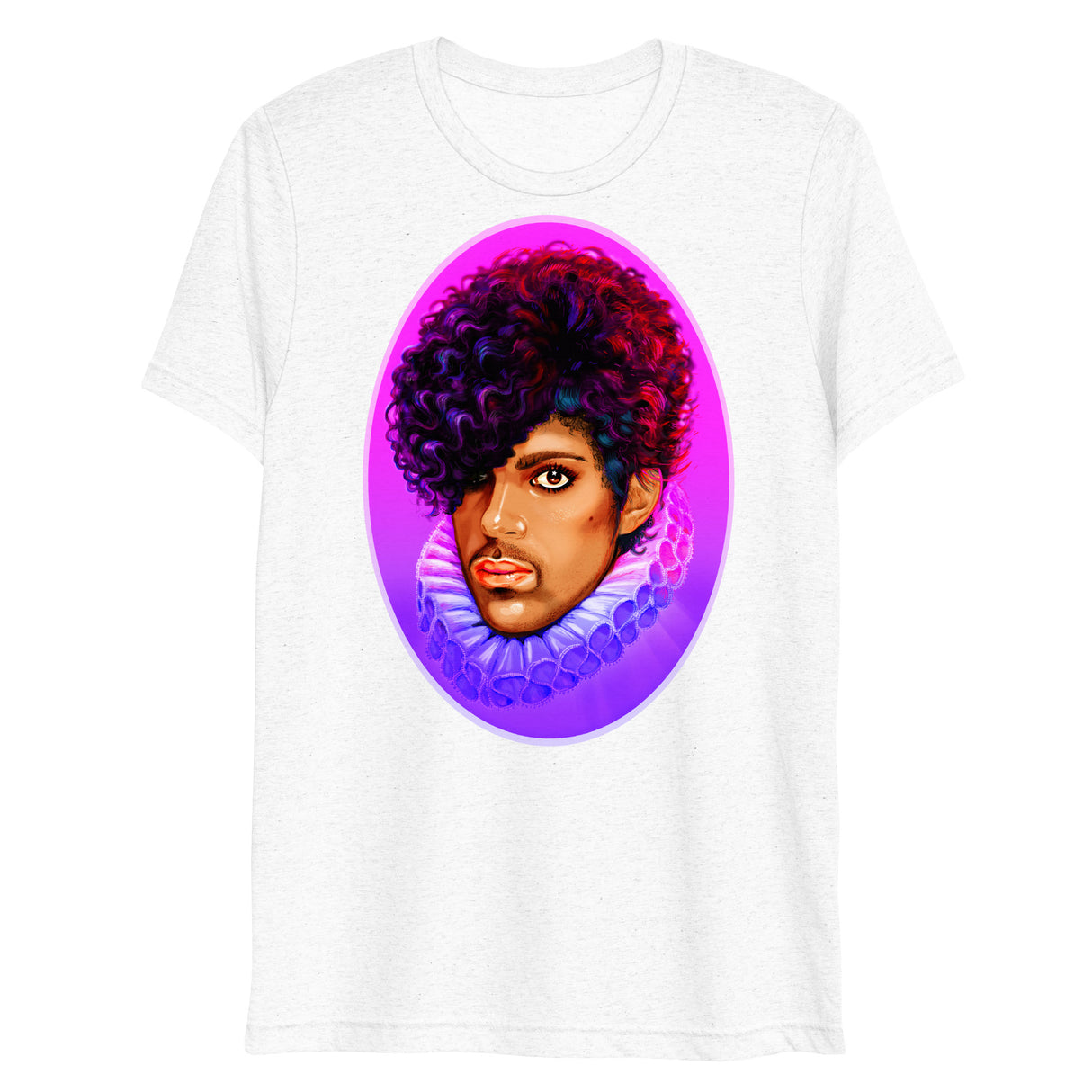 Purple Ruffles (Triblend)-Triblend T-Shirt-Swish Embassy