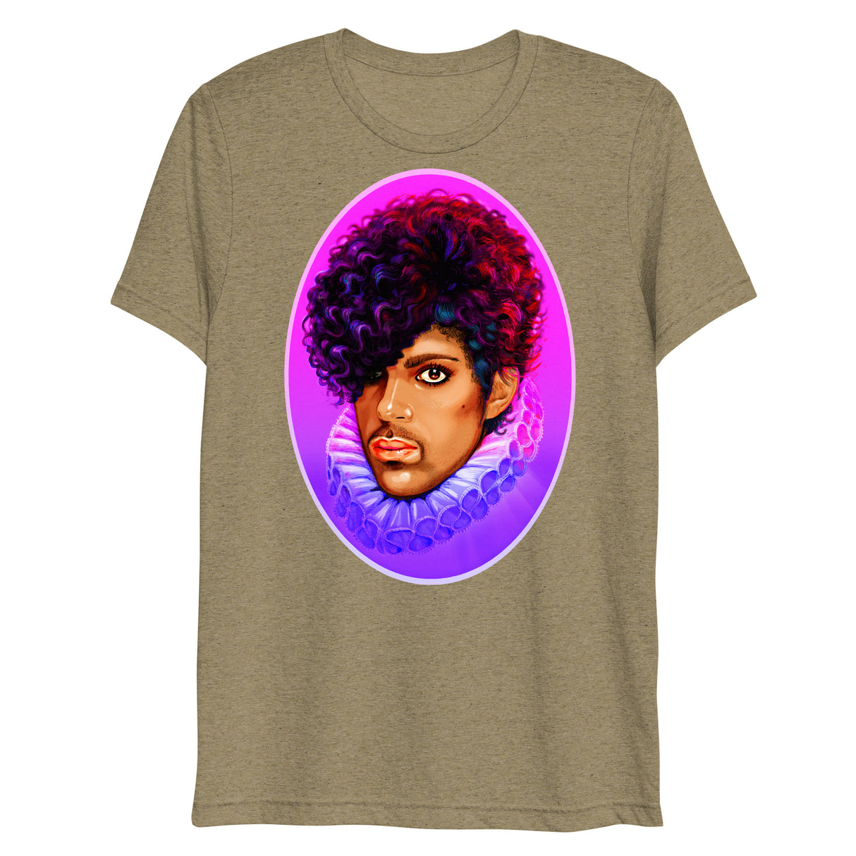 Purple Ruffles (Triblend)-Triblend T-Shirt-Swish Embassy