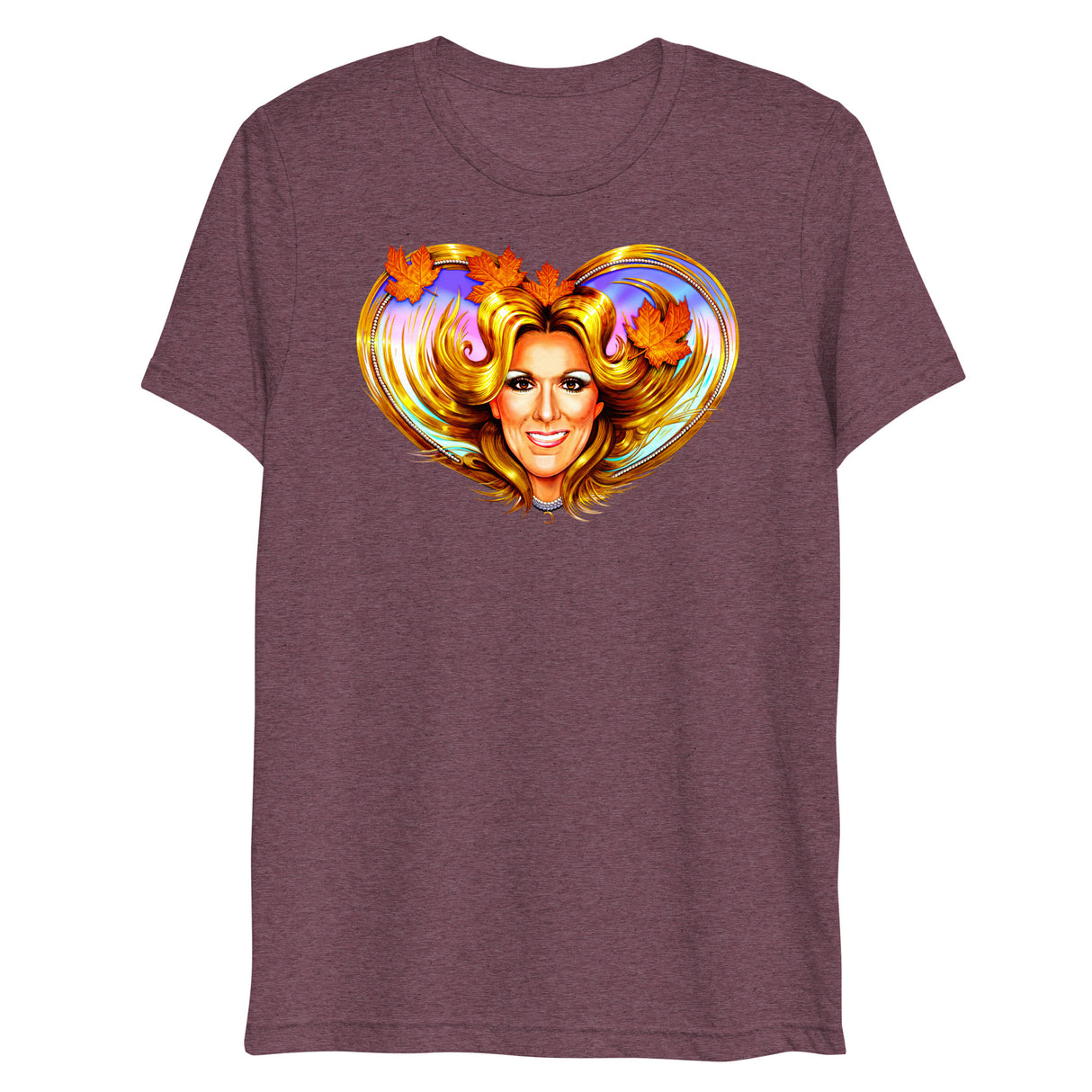 Queen of Hearts and High Notes (Triblend)-Triblend T-Shirt-Swish Embassy