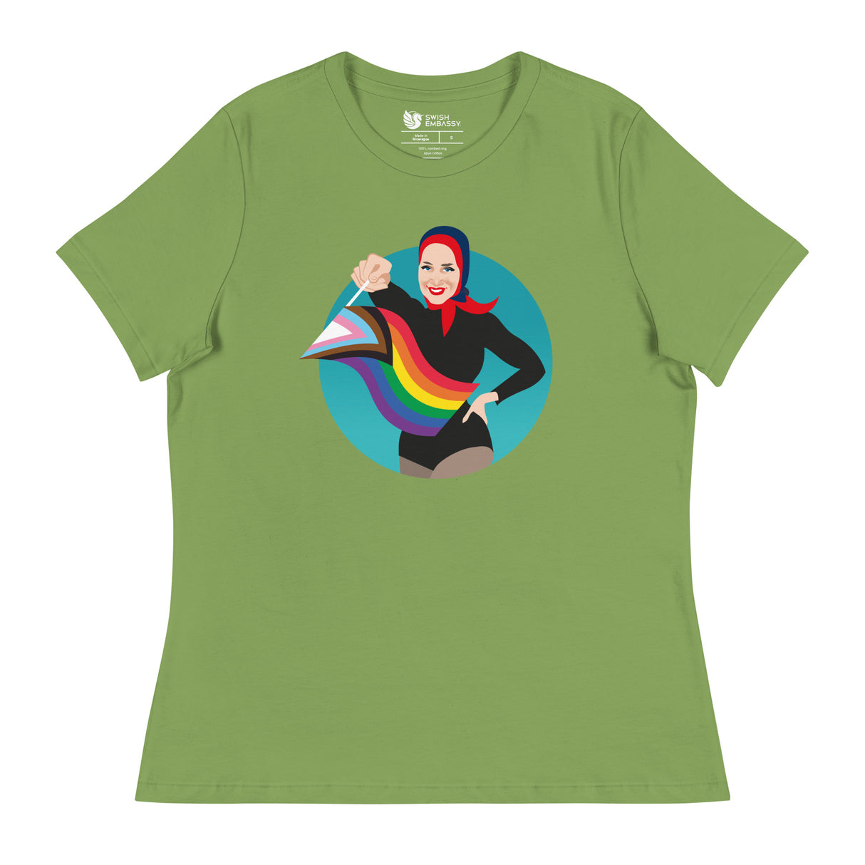 Rainbow Gardens (Women's Relaxed T-Shirt)-Women's T-Shirts-Swish Embassy