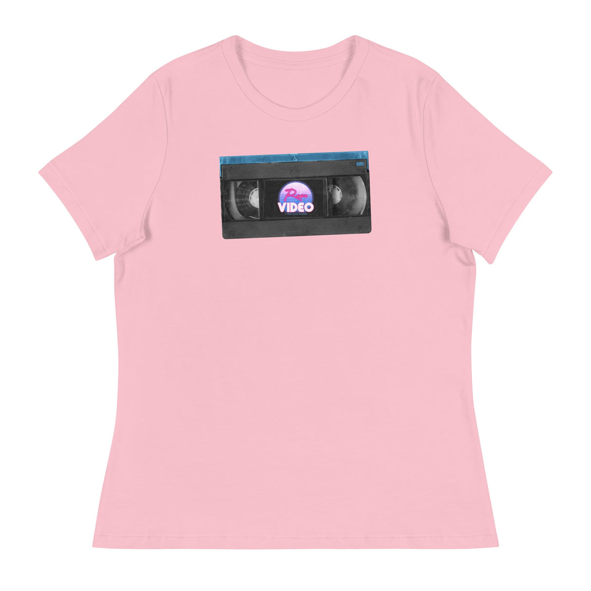Rose Video (Women's Relaxed T-Shirt)-Women's T-Shirts-Swish Embassy