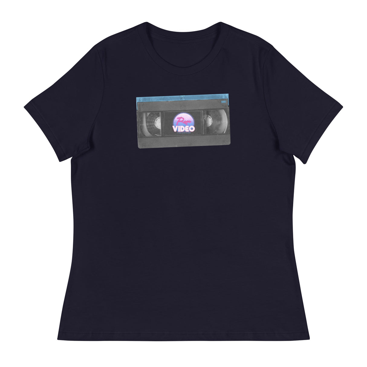Rose Video (Women's Relaxed T-Shirt)-Women's T-Shirts-Swish Embassy