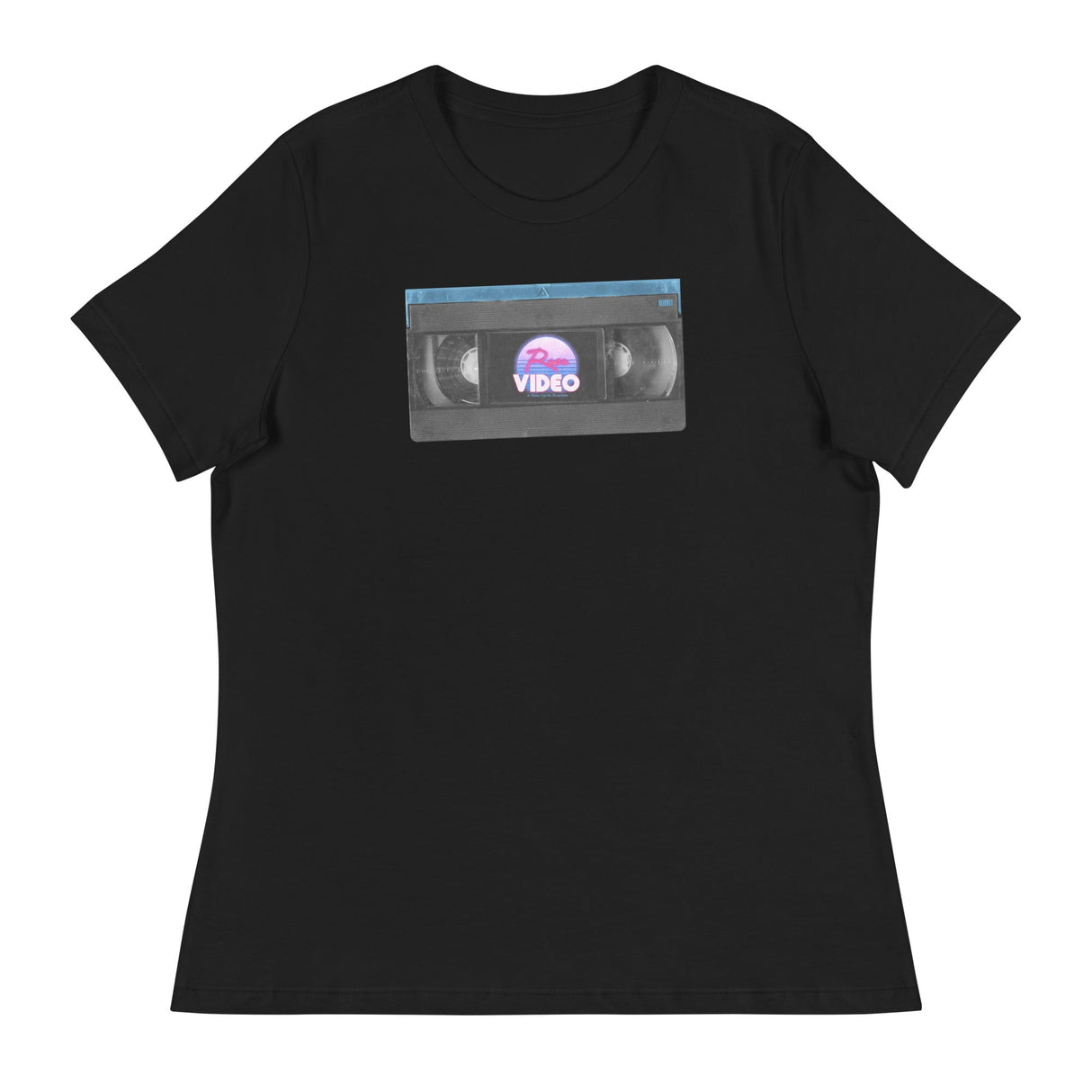 Rose Video (Women's Relaxed T-Shirt)-Women's T-Shirts-Swish Embassy