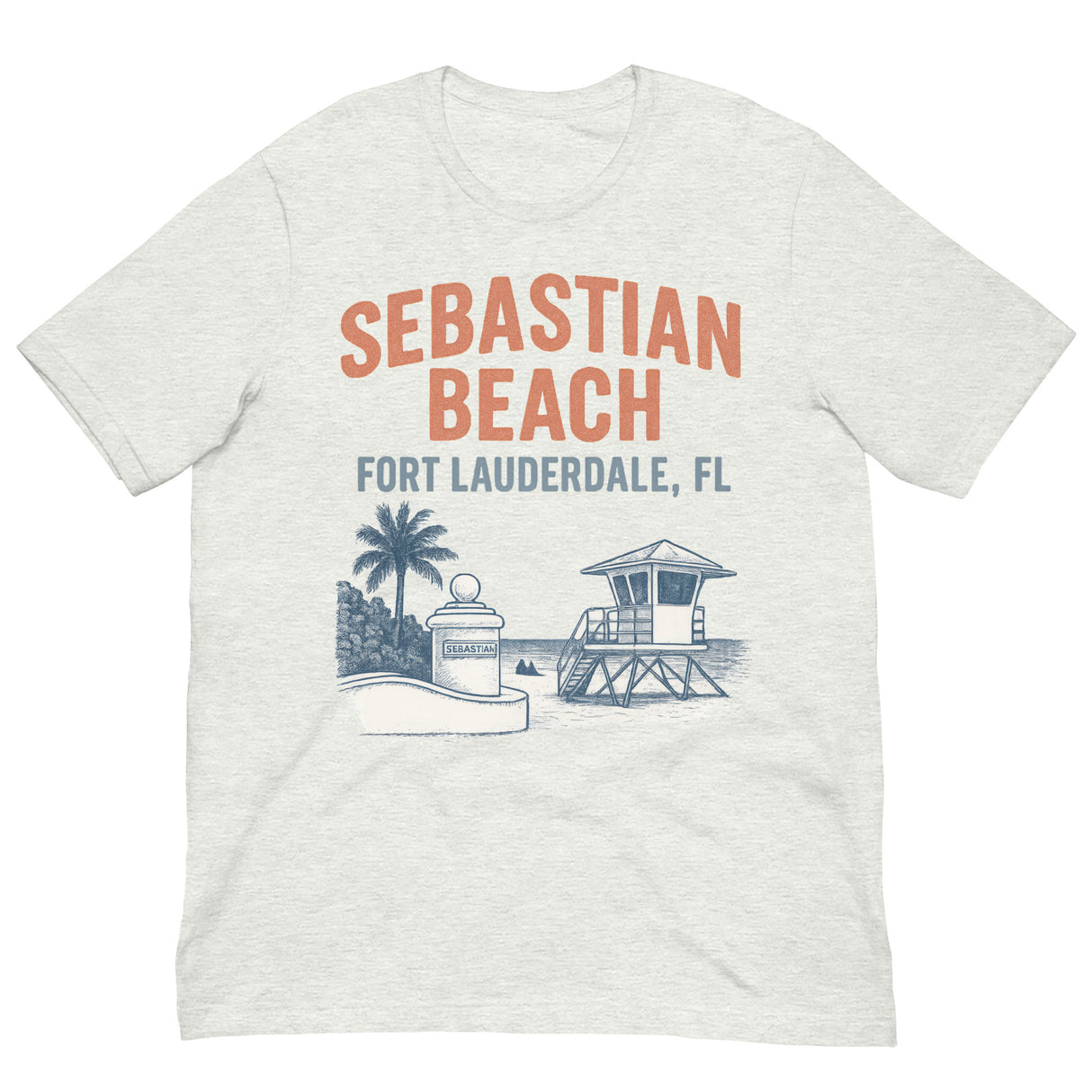 Sebastian Beach-T-Shirts-Swish Embassy