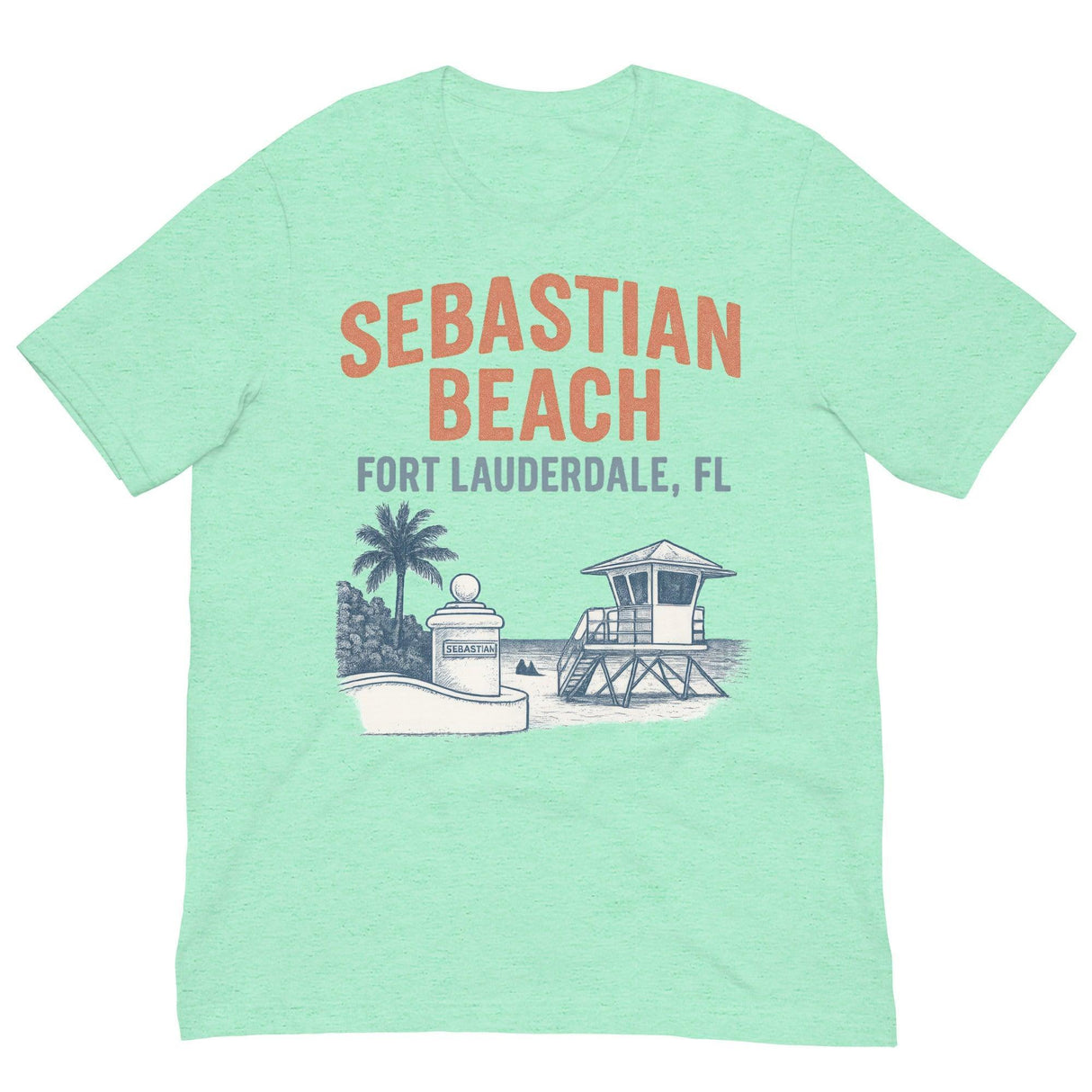 Sebastian Beach-T-Shirts-Swish Embassy