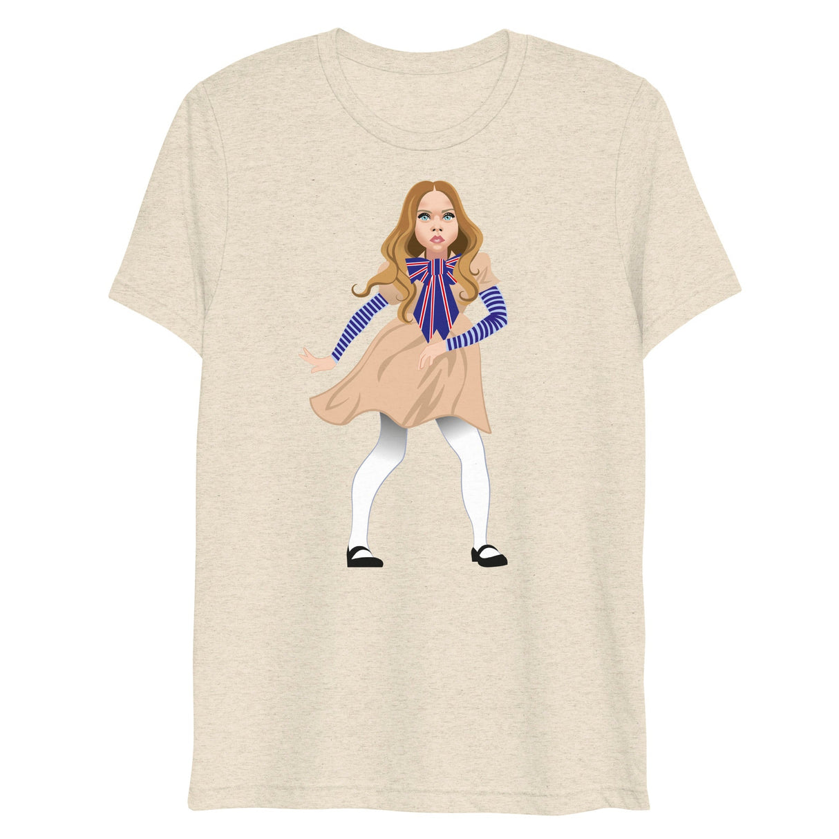 Serving Face (Triblend)-Triblend T-Shirt-Swish Embassy