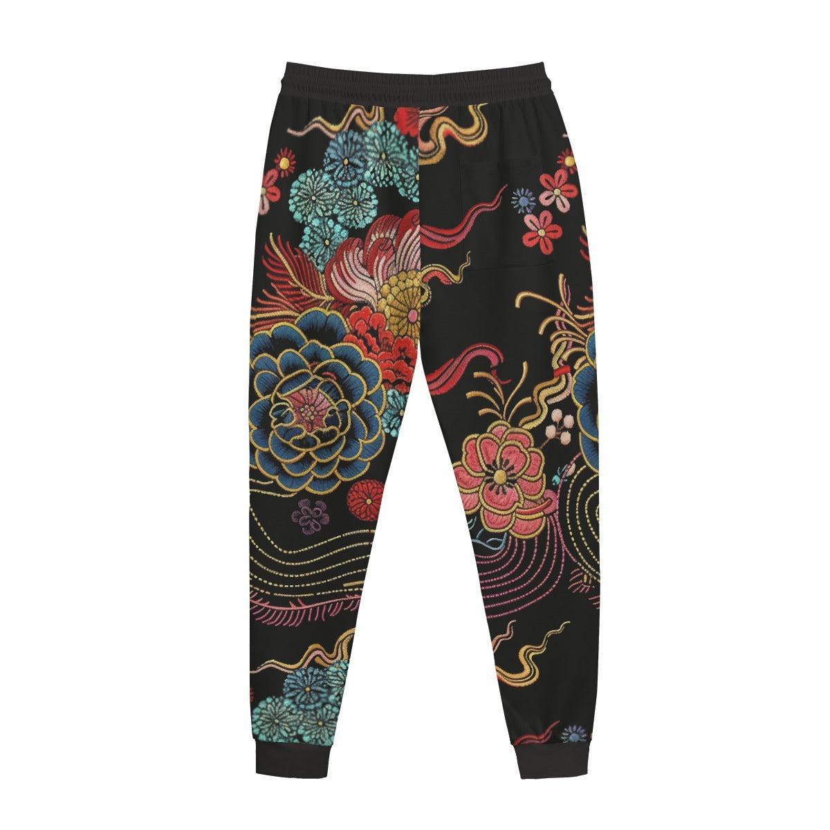 Sew Far Sew Zen (AOP Sweatpants)-AOP Sweatpants-Swish Embassy