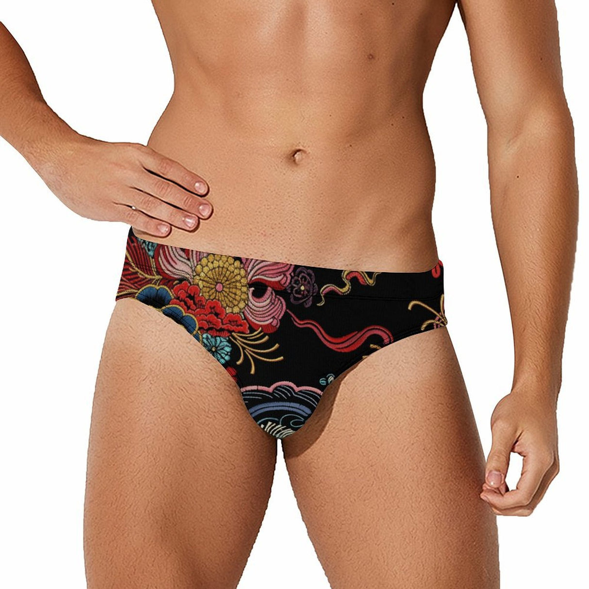 Sew Far Sew Zen (Swim Briefs)-Swim Briefs-Swish Embassy