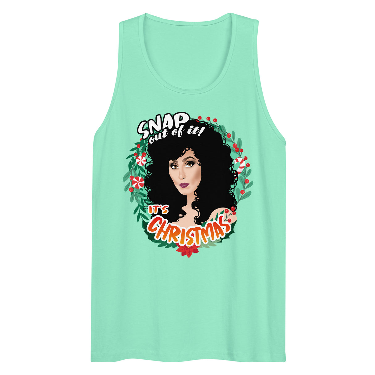 Snap Out of It It's Xmas (Tank top)-Tank Top-Swish Embassy