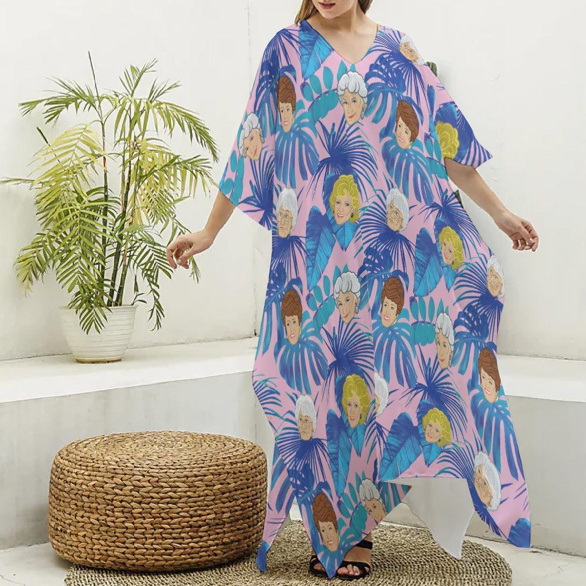 Stay Golden (Kaftan)-Kaftan-Swish Embassy