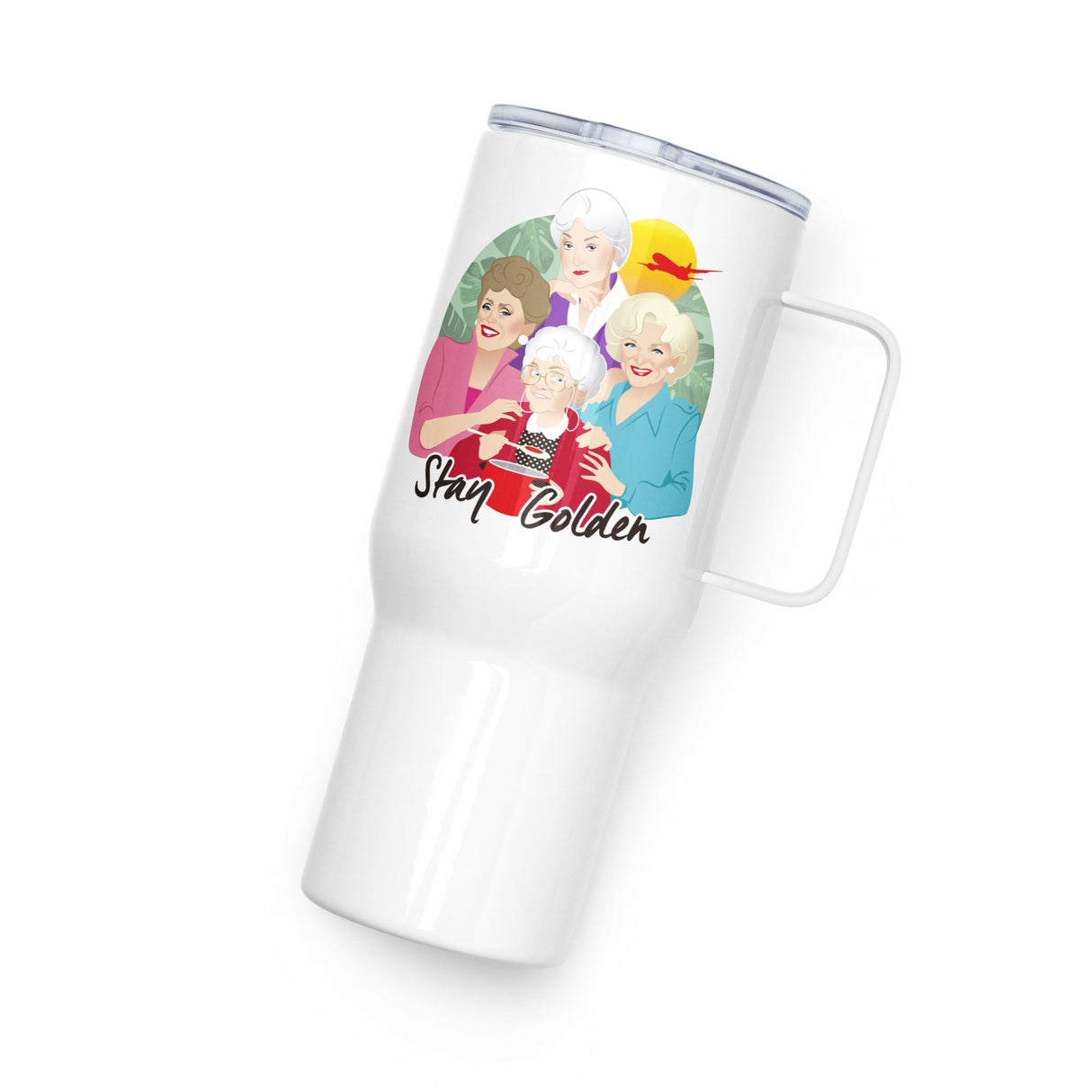 Stay Golden (Travel Mug)-Travel Mug-Swish Embassy