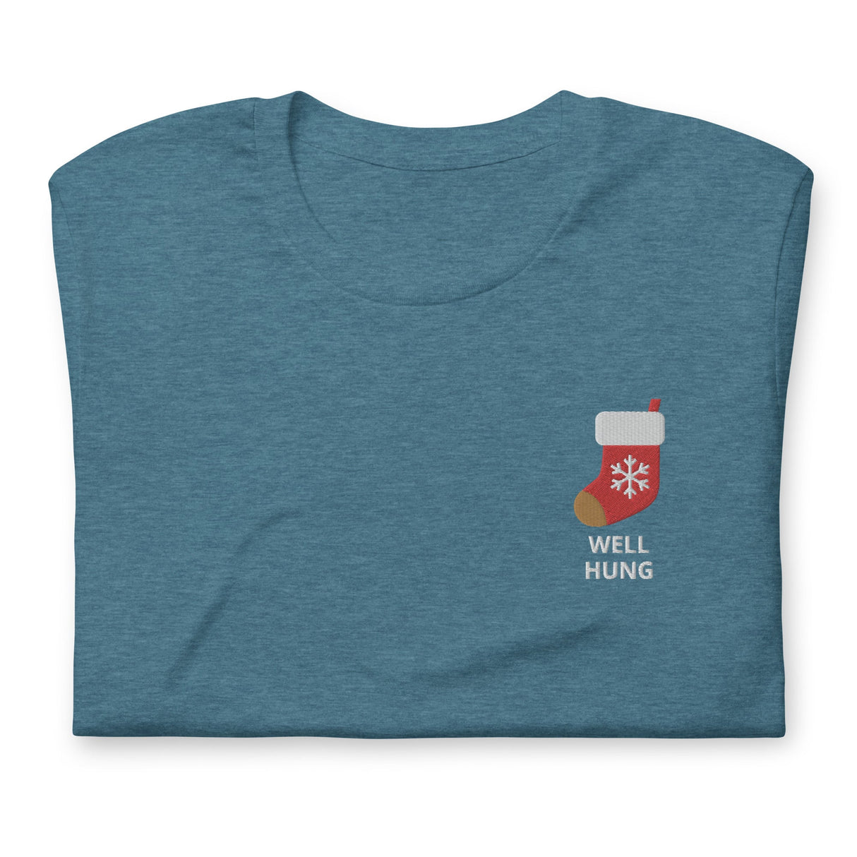 Stocking (Well Hung)-Christmas T-Shirts-Swish Embassy