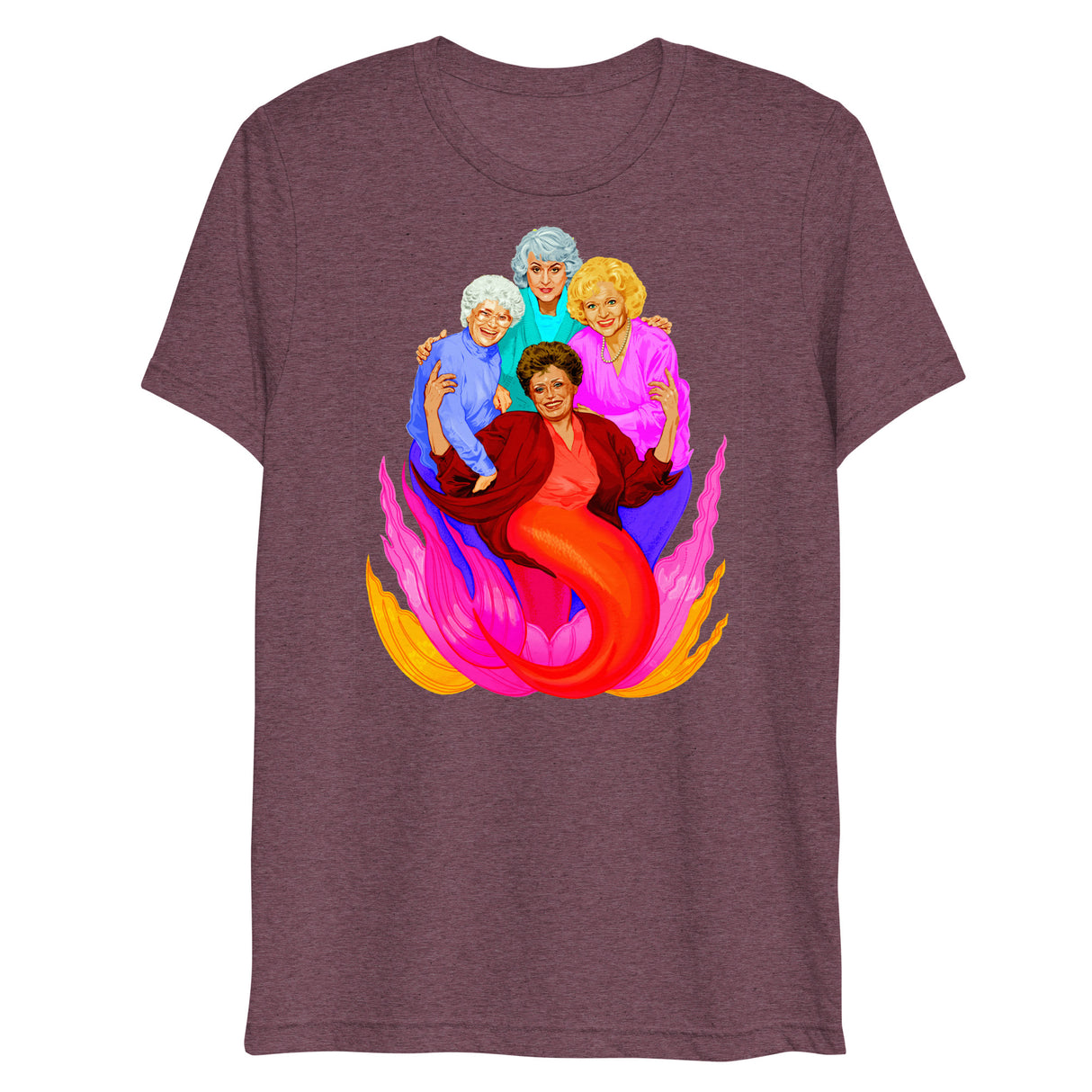 Thank You for Being a Finned (Triblend)-Triblend T-Shirt-Swish Embassy