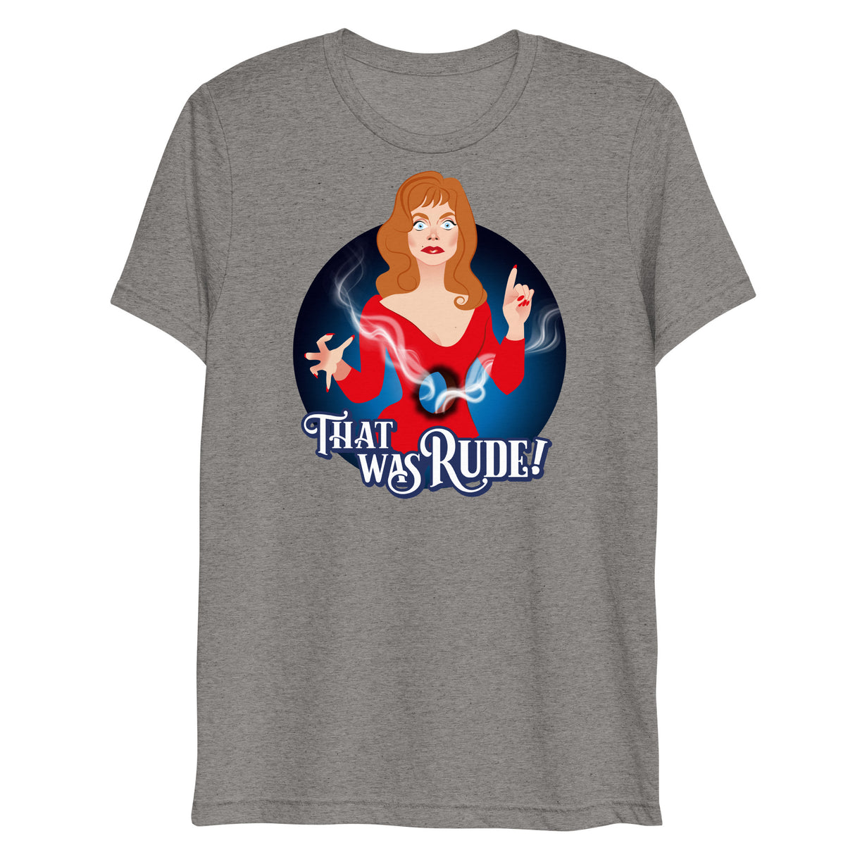 That Was Rude (Triblend)-Triblend T-Shirt-Swish Embassy