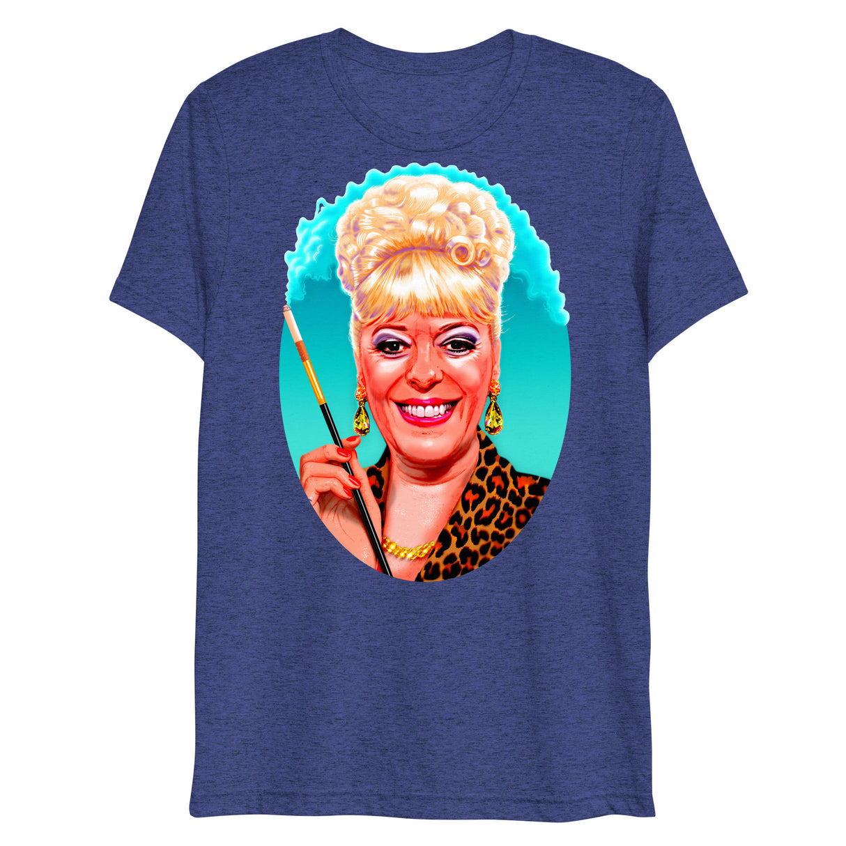 The Queen of The Street (Triblend)-Triblend T-Shirt-Swish Embassy